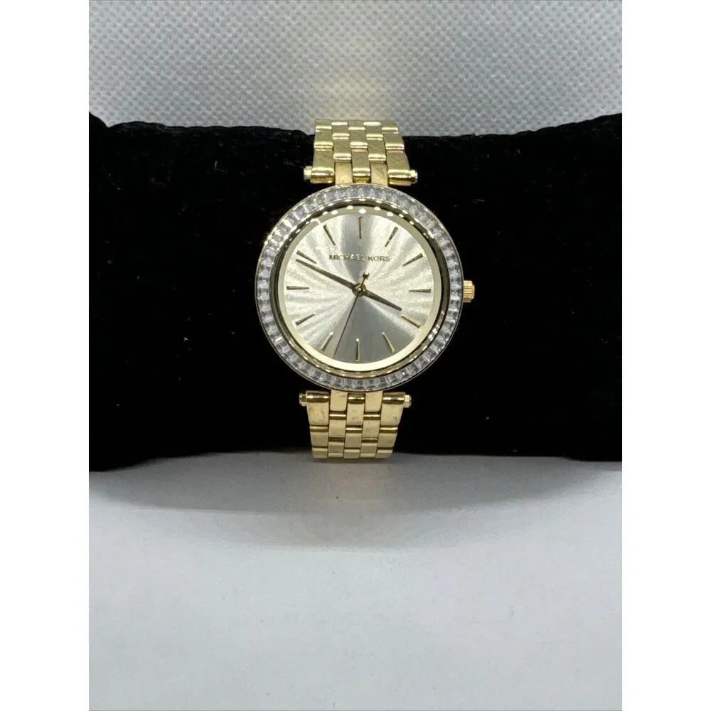 Michael Kors Mini Darci MK3365 Women Gold Analog Dial Quartz Wrist Watch JNA281